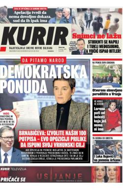 Kurir - broj 3912, 16. jan 2025.