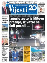 Vijesti - broj 7048, 3. nov 2017.