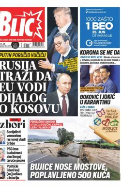 Blic - broj 8377, 24. jun 2020.