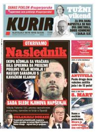 Kurir - broj 2535, 8. mar 2021.