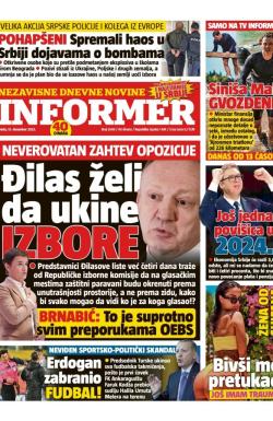 Informer - broj 3549, 13. dec 2023.