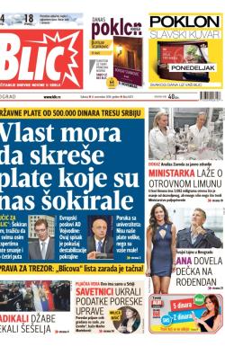 Blic - broj 6373, 8. nov 2014.