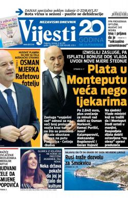 Vijesti - broj 6928, 6. jul 2017.