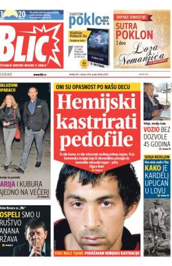 Blic - broj 6339, 5. okt 2014.