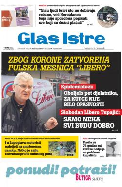 Glas Istre - broj 228, 19. avg 2020.