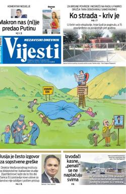 Vijesti - broj 7744, 27. okt 2019.