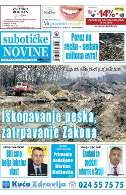 Nove Subotičke novine - broj 7, 14. feb 2014.