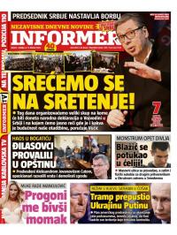 Informer - broj 3900, 8. feb 2025.