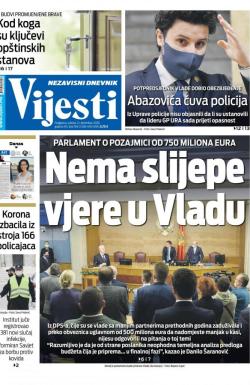 Vijesti - broj 8148, 12. dec 2020.