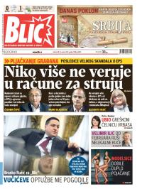 Blic - broj 6090, 25. jan 2014.