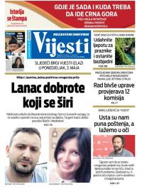 Vijesti - broj 8284, 30. apr 2021.