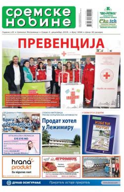 Sremske Novine - broj 3066, 4. dec 2019.