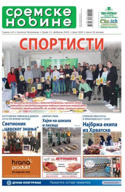 Sremske Novine - broj 3024, 13. feb 2019.