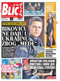 Blic - broj 8086, 23. avg 2019.