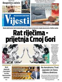 Vijesti - broj 8373, 2. avg 2021.