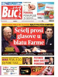 Blic - broj 6692, 30. sep 2015.