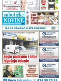 Nove Subotičke novine - broj 38, 23. sep 2016.