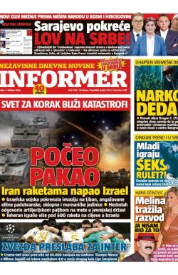 Informer - broj 3794, 2. okt 2024.