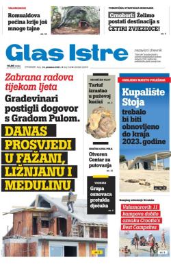 Glas Istre - broj 344, 14. dec 2021.