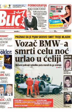 Blic - broj 6389, 24. nov 2014.