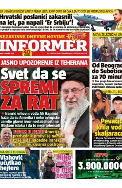 Informer - broj 3796, 4. okt 2024.