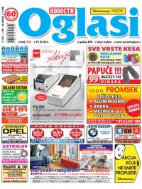 Novosti oglasi - broj 1338, 19. nov 2014.