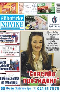 Nove Subotičke novine - broj 45, 10. nov 2017.