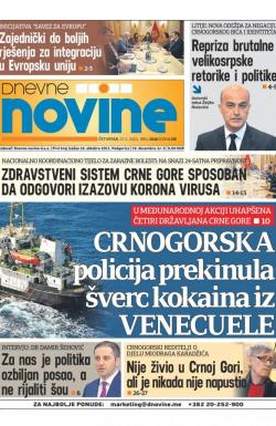 Dnevne novine - broj 2616, 27. feb 2020.