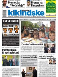 Kikindske - broj 777, 27. sep 2013.