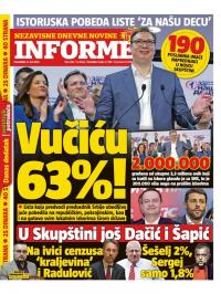 Informer - broj 2481, 22. jun 2020.