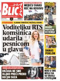 Blic - broj 7731, 24. avg 2018.