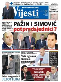 Vijesti - broj 6710, 25. nov 2016.