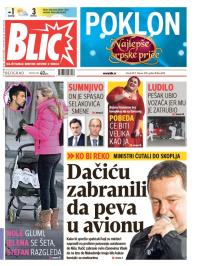 Blic - broj 6470, 17. feb 2015.