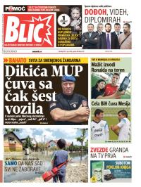 Blic - broj 6227, 15. jun 2014.