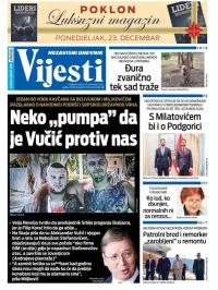 Vijesti - broj 9574, 20. dec 2024.