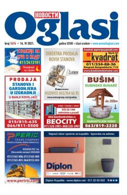 Novosti oglasi - broj 1676, 16. jun 2021.