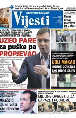 Vijesti - broj 6679, 25. okt 2016.