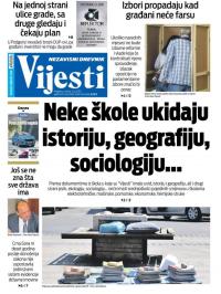 Vijesti - broj 7626, 2. jul 2019.