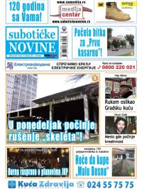 Nove Subotičke novine - broj 6, 8. feb 2013.