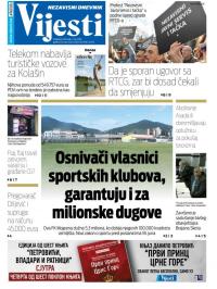 Vijesti - broj 7242, 7. jun 2018.