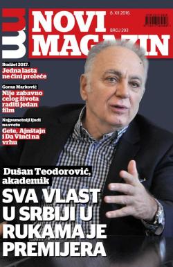 Novi magazin - broj 293, 8. dec 2016.