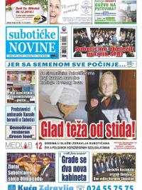 Nove Subotičke novine - broj 48, 2. dec 2016.