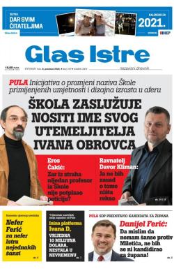 Glas Istre - broj 338, 8. dec 2020.