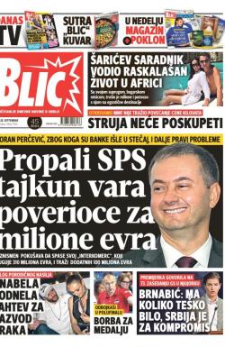 Blic - broj 7766, 28. sep 2018.