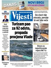 Vijesti - broj 7999, 16. jul 2020.