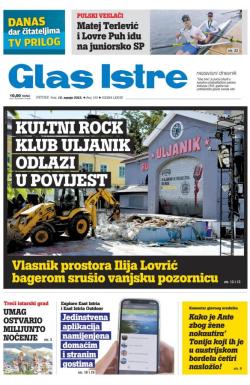 Glas Istre - broj 192, 15. jul 2022.