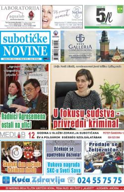 Nove Subotičke novine - broj 6, 12. feb 2016.