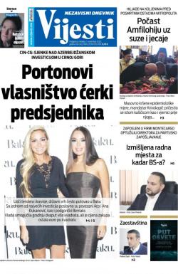 Vijesti - broj 8107, 1. nov 2020.