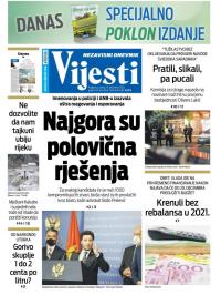 Vijesti - broj 8155, 19. dec 2020.