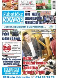 Nove Subotičke novine - broj 72, 25. maj 2018.